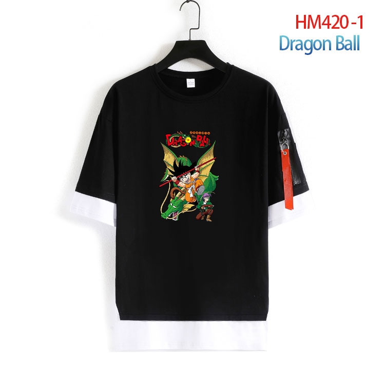 DRAGON BALL Cotton round neck short sleeve T-shirt from S to 4XL  HM-420-1