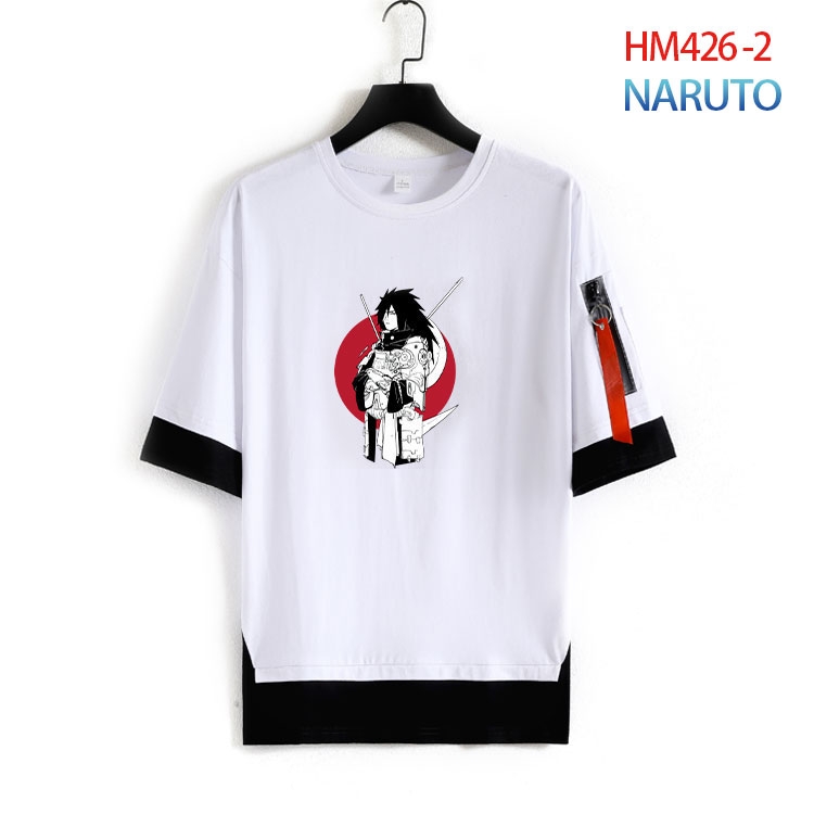 Naruto Cotton round neck short sleeve T-shirt from S to 4XL  HM-426-2
