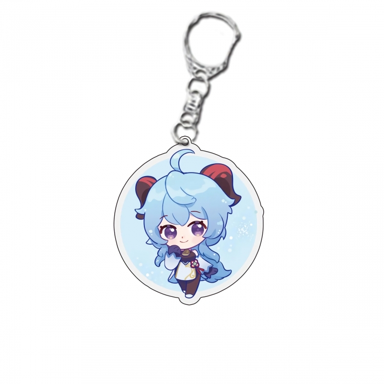 Genshin Impact  Anime acrylic Key Chain  price for 5 pcs  10109