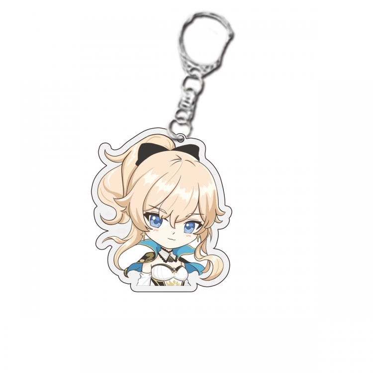 Genshin Impact  Anime acrylic Key Chain  price for 5 pcs  10098