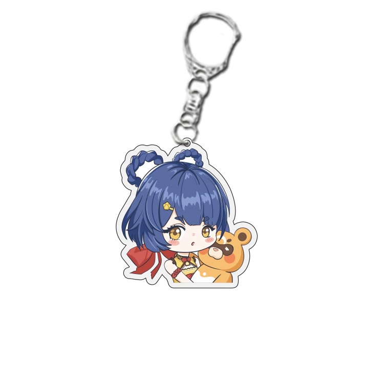 Genshin Impact  Anime acrylic Key Chain  price for 5 pcs  10119