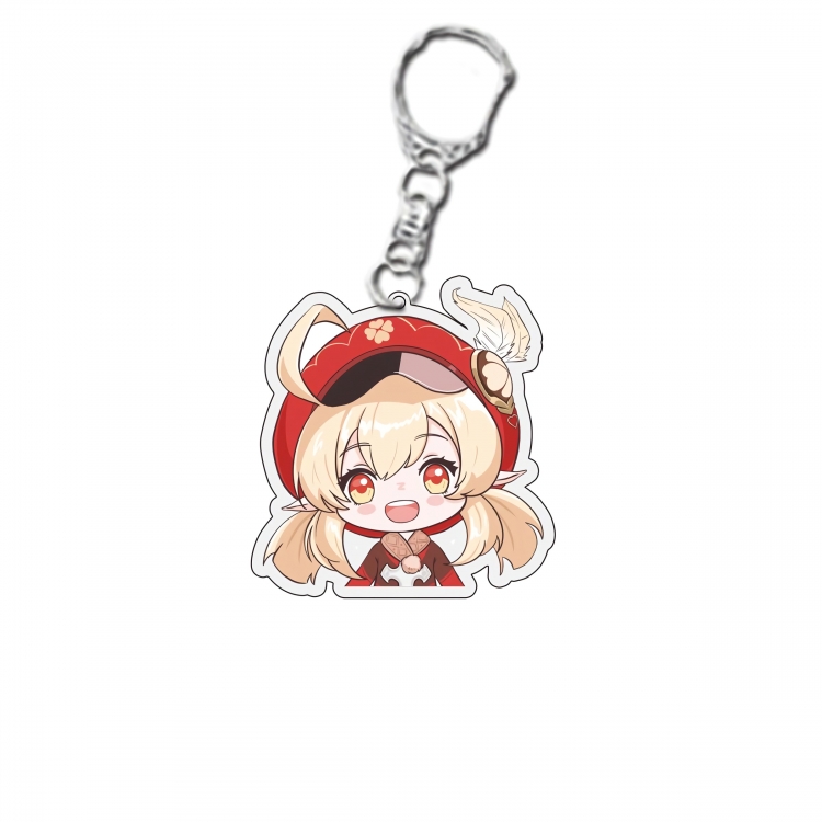 Genshin Impact  Anime acrylic Key Chain  price for 5 pcs  10123