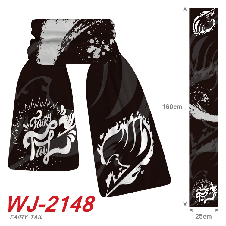 Fairy tail Anime plush impression scarf scarf WJ-2148