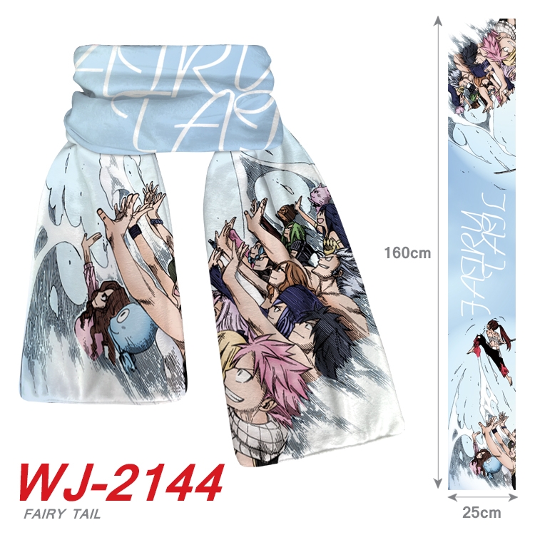 Fairy tail Anime plush impression scarf scarf WJ-2144