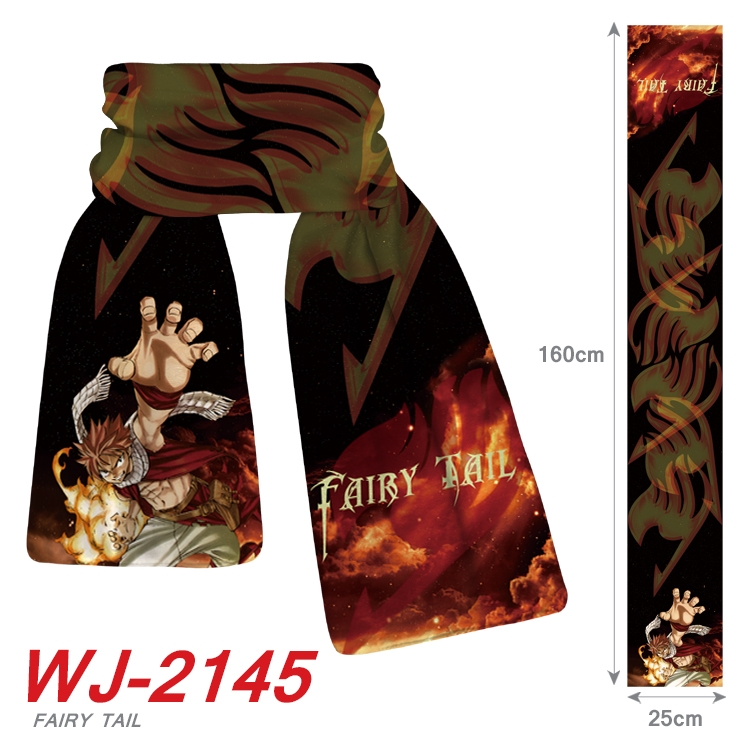 Fairy tail Anime plush impression scarf scarf WJ-2145
