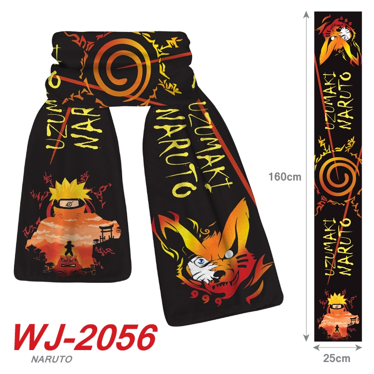Naruto Anime plush impression scarf scarf  火影忍