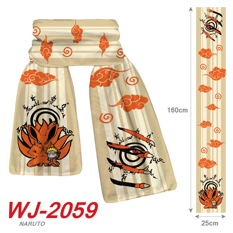 Naruto Anime plush impression scarf scarf  WJ-2059