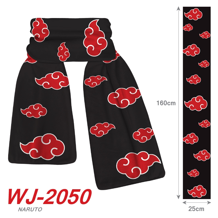 Naruto Anime plush impression scarf scarf  WJ-2050