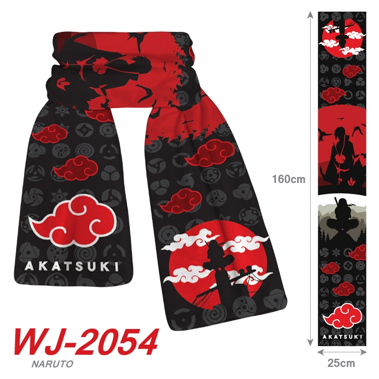 Naruto Anime plush impression scarf scarf  WJ-2054