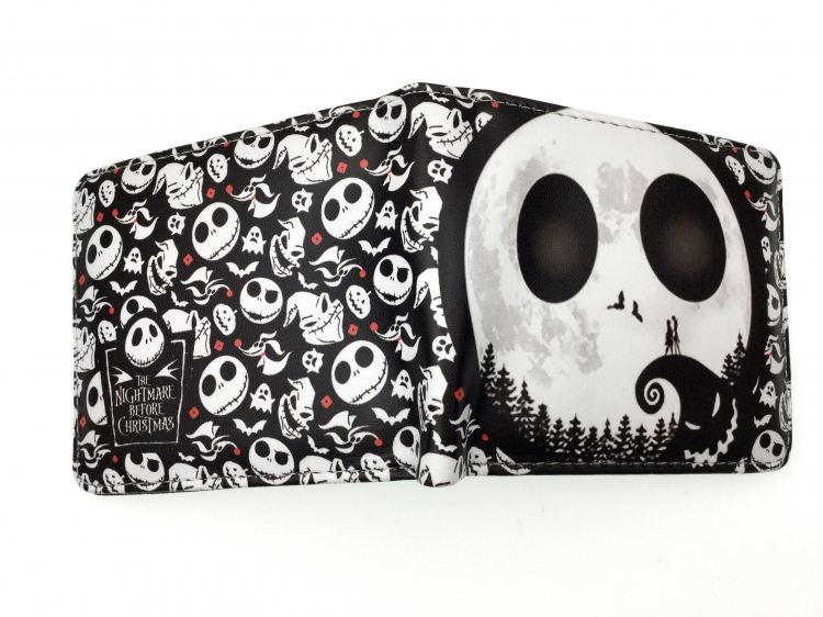 The Nightmare Before Christmas two fold  Short wallet 11X9.5CM