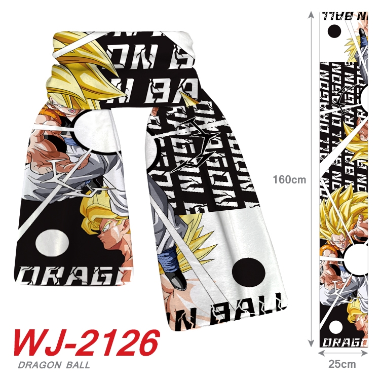 DRAGON BALL Anime plush impression scarf WJ-2126