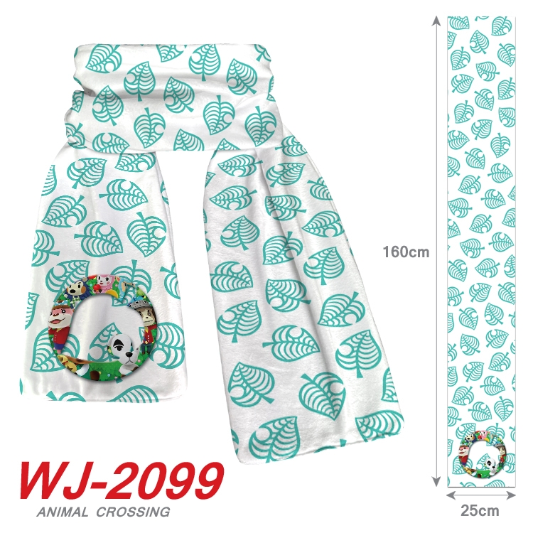 Animal Crossing Anime plush impression scarf WJ-2099