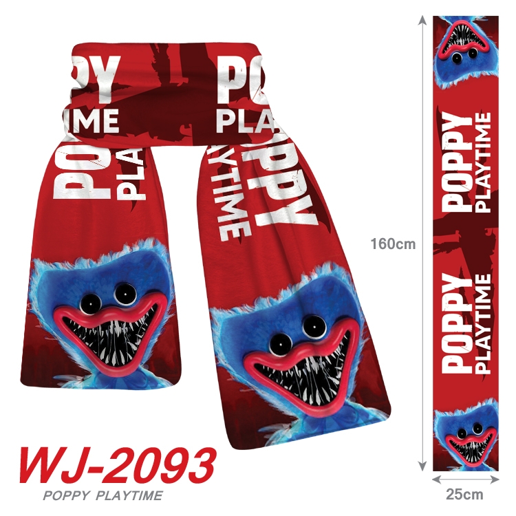poppy playtime Anime plush impression scarf  WJ-2093