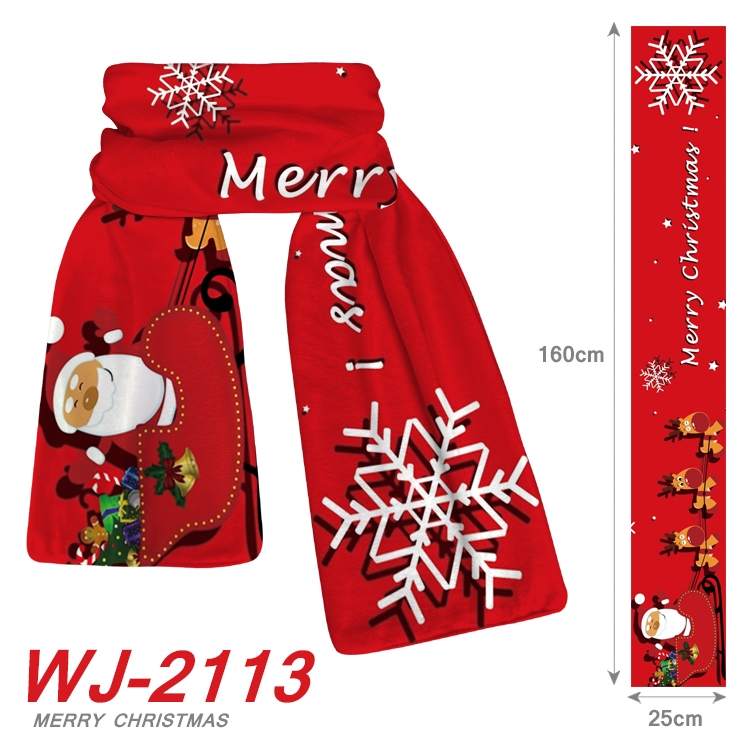 Christmas Anime plush impression scarf WJ-2113