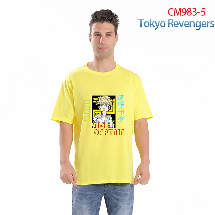 Tokyo Revengers Printed short-sleeved cotton T-shirt from S to 4XL  CM-983-5