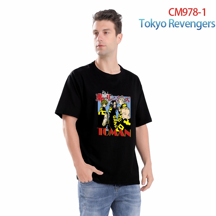 Tokyo Revengers Printed short-sleeved cotton T-shirt from S to 4XL   CM-978-1