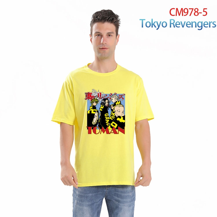 Tokyo Revengers Printed short-sleeved cotton T-shirt from S to 4XL  CM-978-5