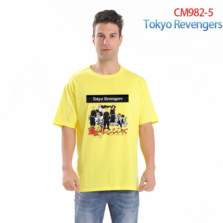 Tokyo Revengers Printed short-sleeved cotton T-shirt from S to 4XL  CM-982-5