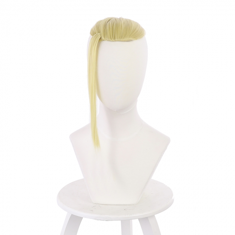 Tokyo Revengers  Light gold styling twist braid cos wig 521F