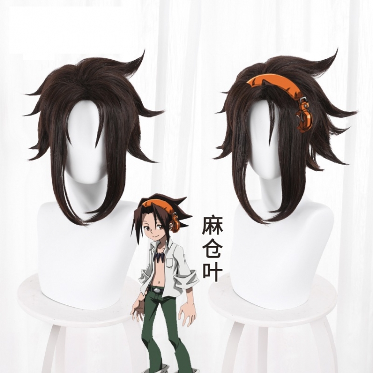 SHAMAN KING Upturned short hair cos wig 518A