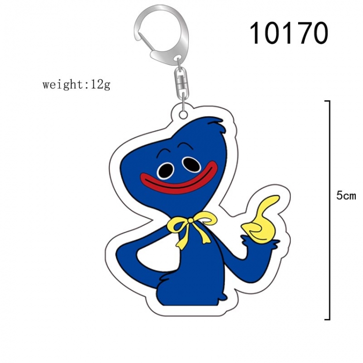 poppy playtime Anime acrylic Key Chain  price for 5 pcs 10170