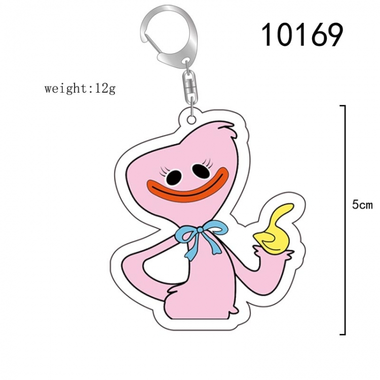 poppy playtime Anime acrylic Key Chain  price for 5 pcs 10169