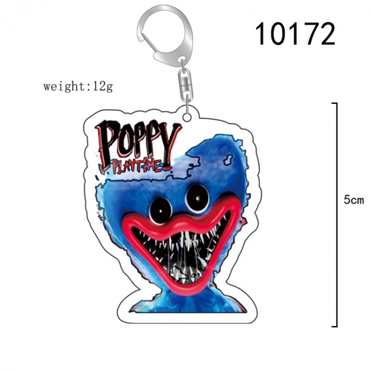 poppy playtime Anime acrylic Key Chain  price for 5 pcs 10172