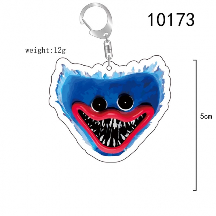 poppy playtime Anime acrylic Key Chain  price for 5 pcs 10173