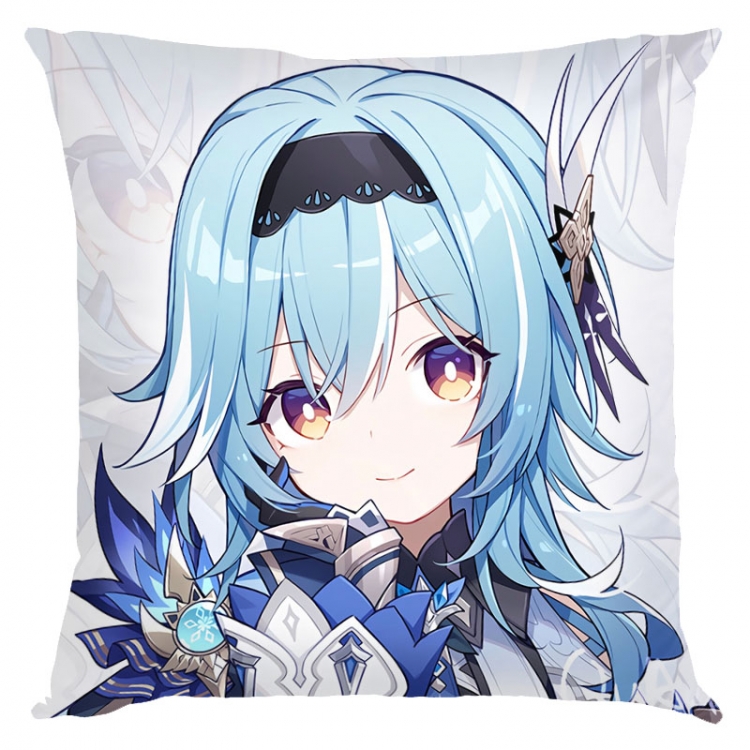 Genshin Impact Anime square full-color pillow cushion 45X45CM NO FILLING  Y1-20
