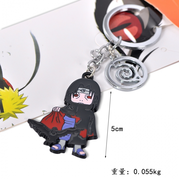 Naruto Animation peripheral metal keychain pendant style F