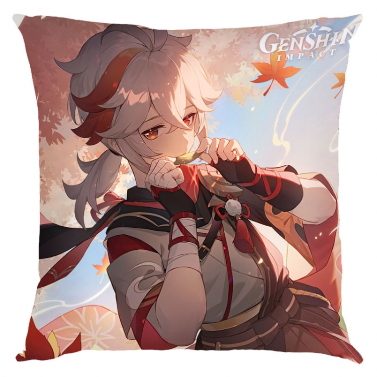 Genshin Impact  Anime square full-color pillow cushion 45X45CM NO FILLING   Y1-111