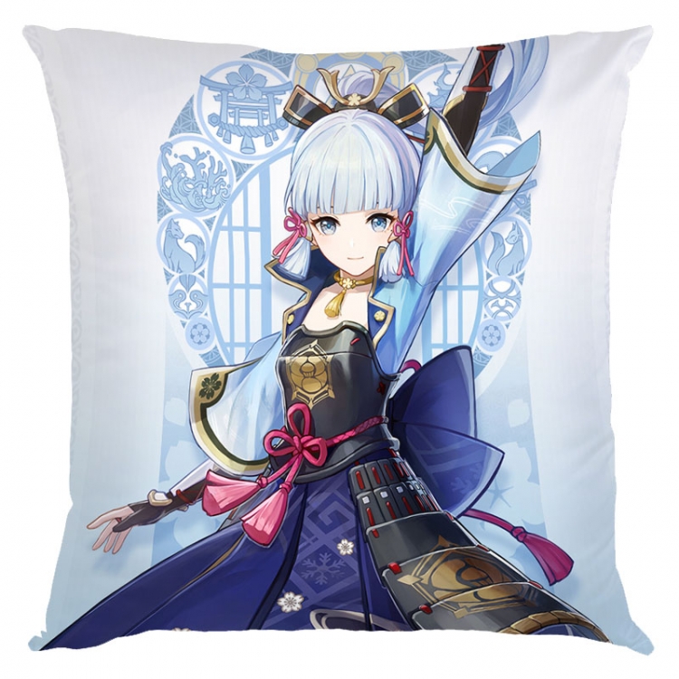 Genshin Impact  Anime square full-color pillow cushion 45X45CM NO FILLING  Y1-114