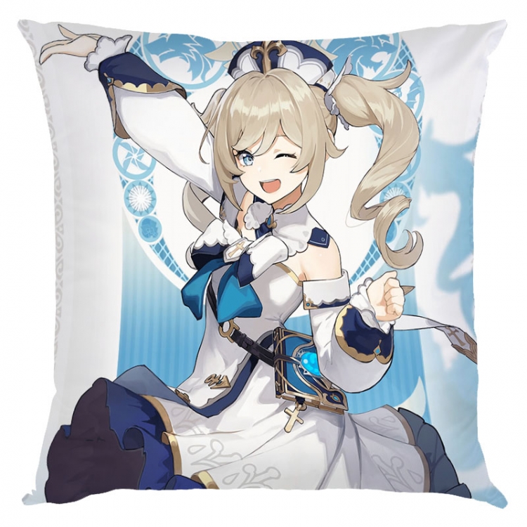Genshin Impact  Anime square full-color pillow cushion 45X45CM NO FILLING Y1-122