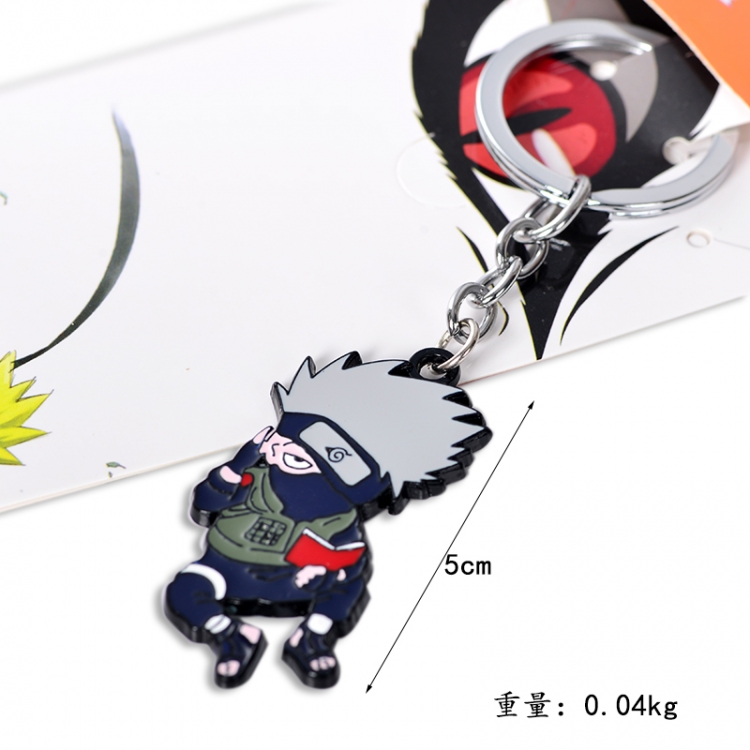 Naruto Animation peripheral metal keychain pendant style C price for 5 pcs