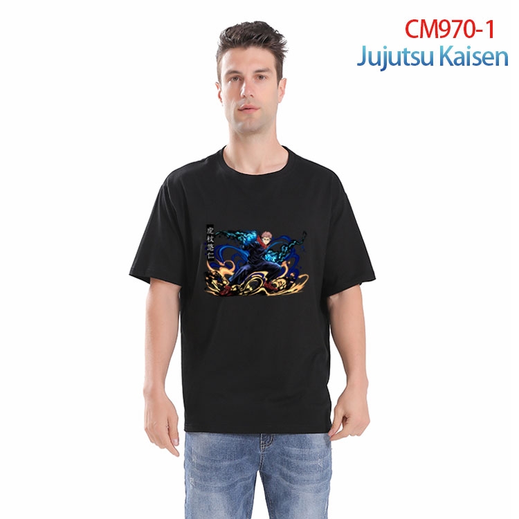 Jujutsu Kaisen Printed short-sleeved cotton T-shirt from S to 4XL  CM-970-1