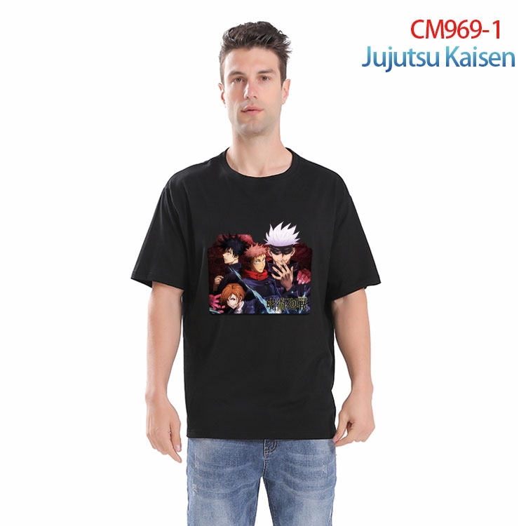 Jujutsu Kaisen Printed short-sleeved cotton T-shirt from S to 4XL  M-969-1