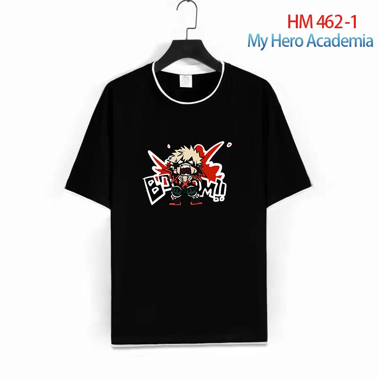My Hero Academia Cotton round neck short sleeve T-shirt from S to 4XL  HM 462 1
