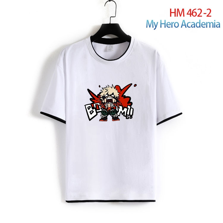 My Hero Academia Cotton round neck short sleeve T-shirt from S to 4XL  HM 462 2