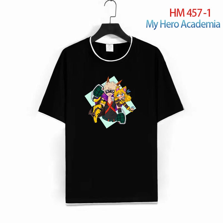 My Hero Academia Cotton round neck short sleeve T-shirt from S to 4XL  CM 457 1