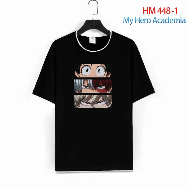 My Hero Academia Cotton round neck short sleeve T-shirt from S to 4XL  HM 448 1
