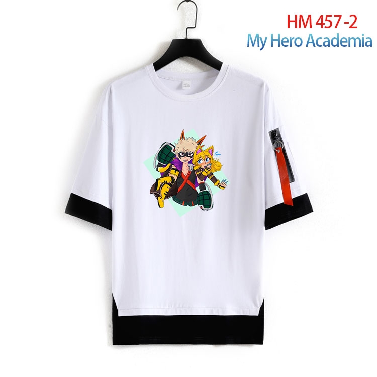 My Hero Academia Cotton round neck short sleeve T-shirt from S to 4XL  CM-457-2