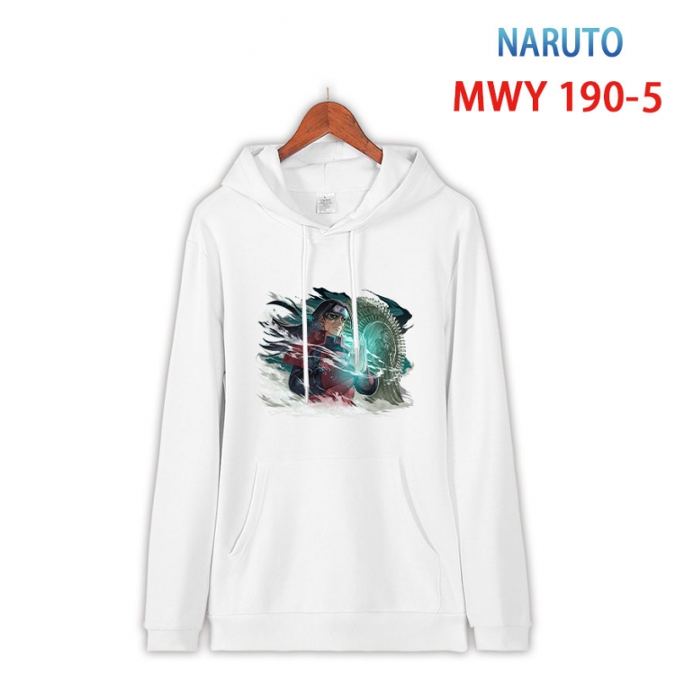 Naruto  Long sleeve hooded patch pocket cotton sweatshirt from S to 4XL MWY 190 5