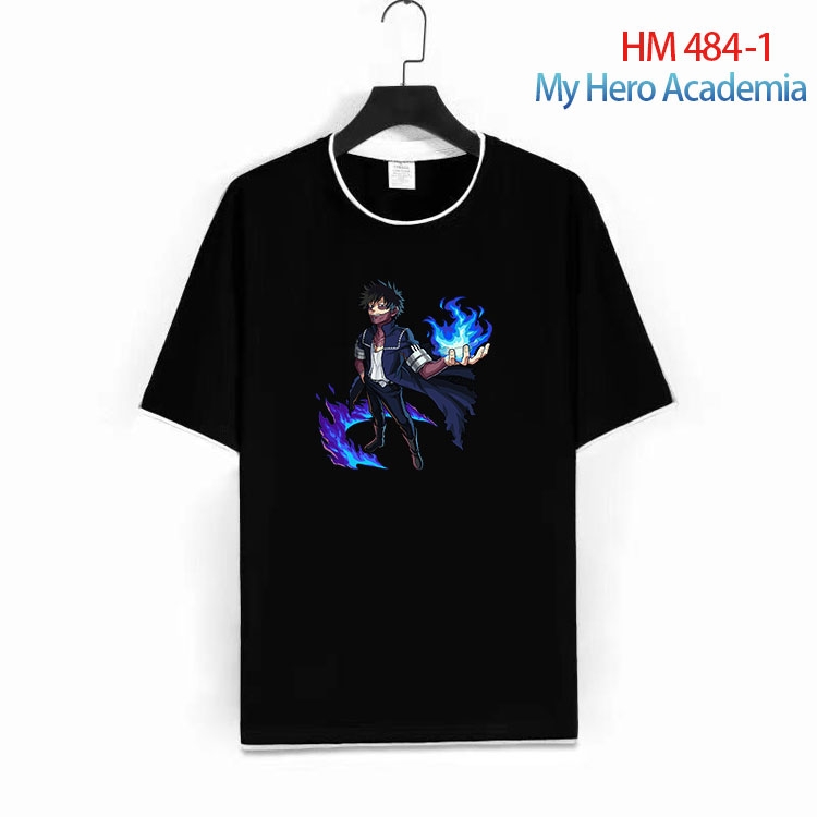 My Hero Academia Cotton round neck short sleeve T-shirt from S to 4XL HM 484 1