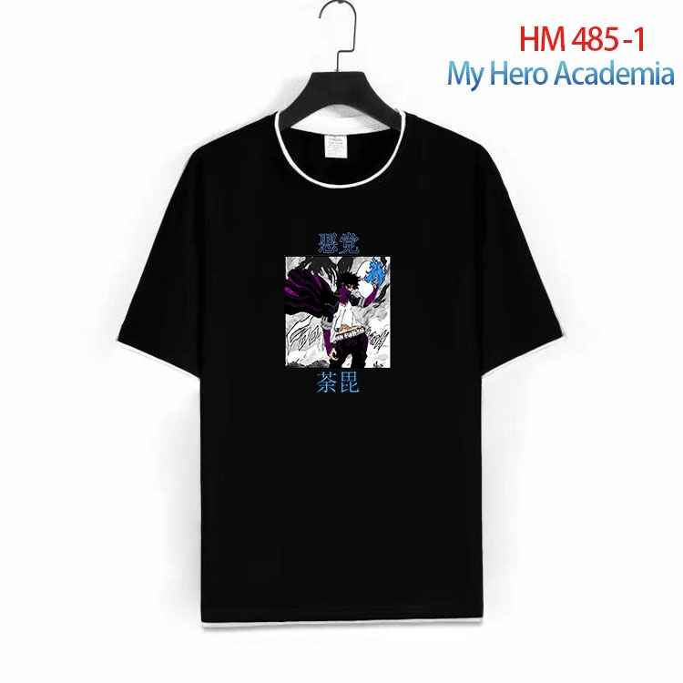 My Hero Academia Cotton round neck short sleeve T-shirt from S to 4XL HM 485 1