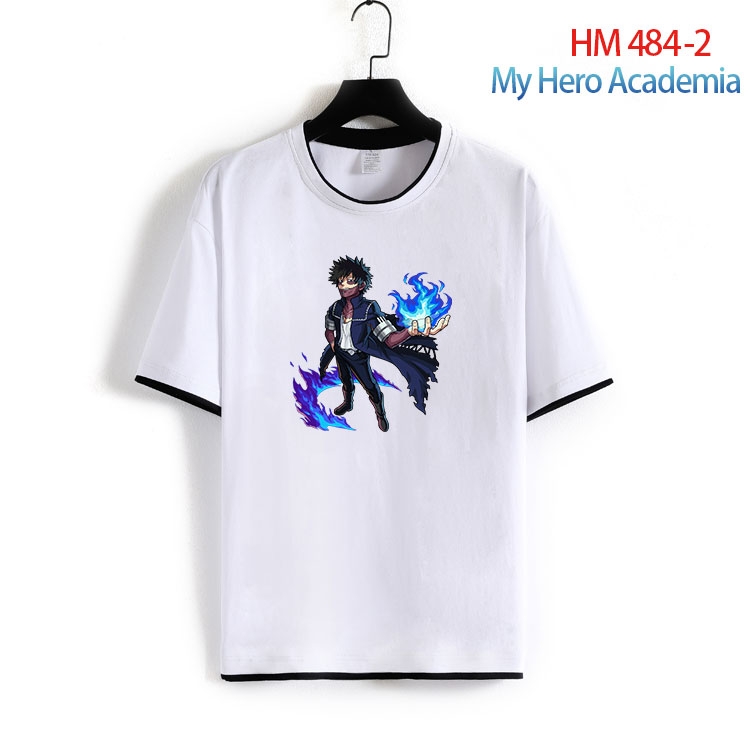 My Hero Academia Cotton round neck short sleeve T-shirt from S to 4XL  HM 484 2