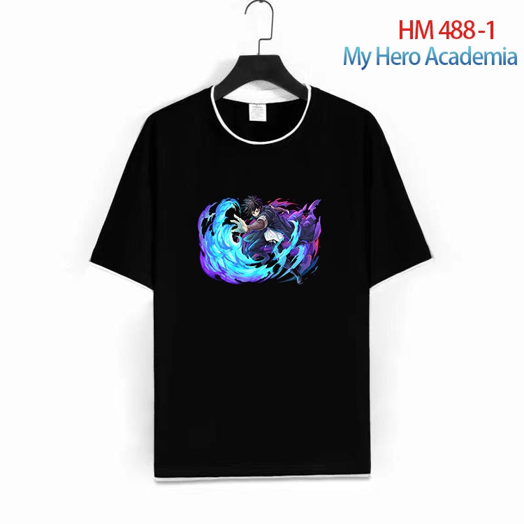 My Hero Academia Cotton round neck short sleeve T-shirt from S to 4XL HM 488 1