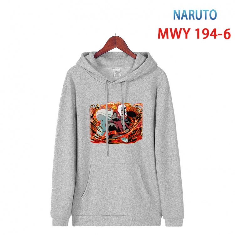 Naruto Long sleeve hooded patch pocket cotton sweatshirt from S to 4XL  MWY 194 6