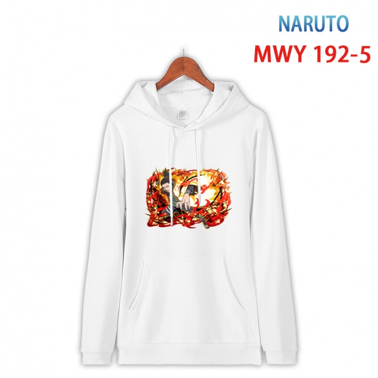 Naruto Long sleeve hooded patch pocket cotton sweatshirt from S to 4XL MWY 192 5