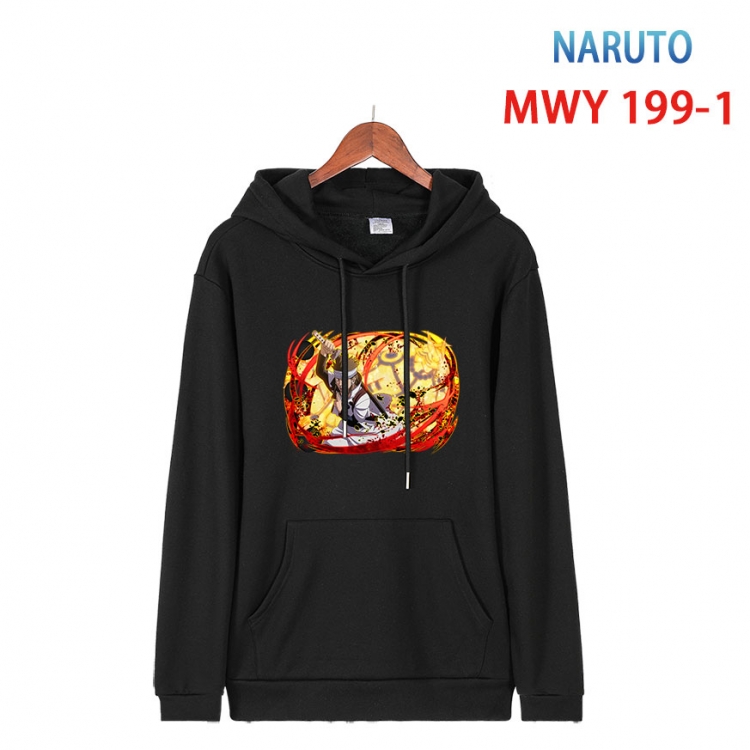 Naruto Long sleeve hooded patch pocket cotton sweatshirt from S to 4XL  MWY 199 1