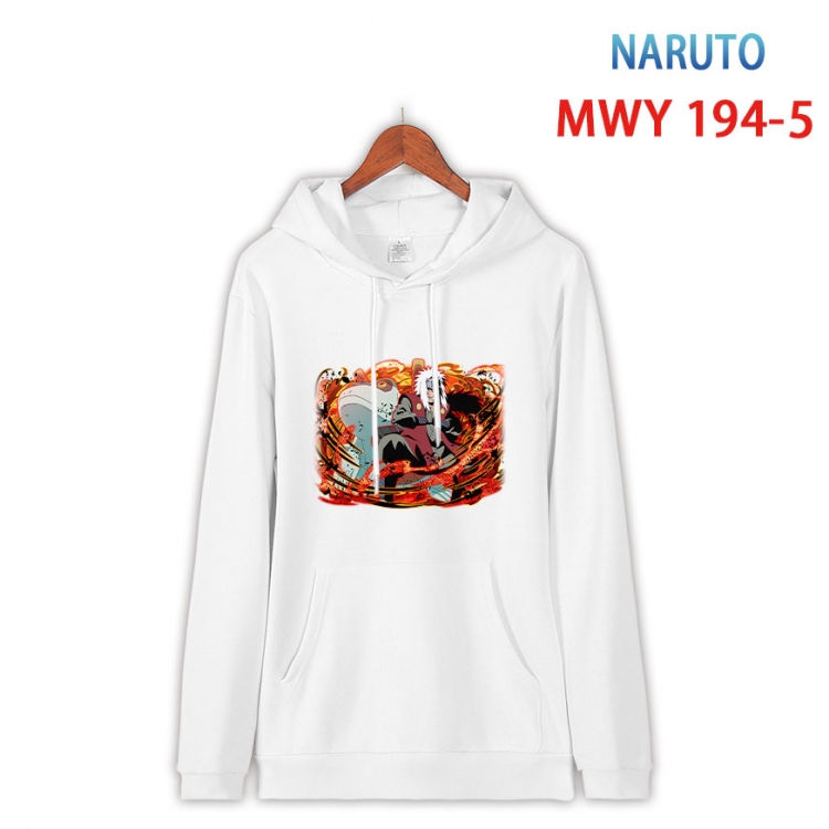 Naruto Long sleeve hooded patch pocket cotton sweatshirt from S to 4XL MWY 194 5